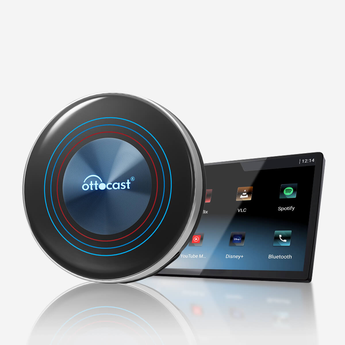 OTTOCAST® I3 BMW AI Box | Netflix,Hulu,App Store + Wireless CarPlay&Wireless Android Auto