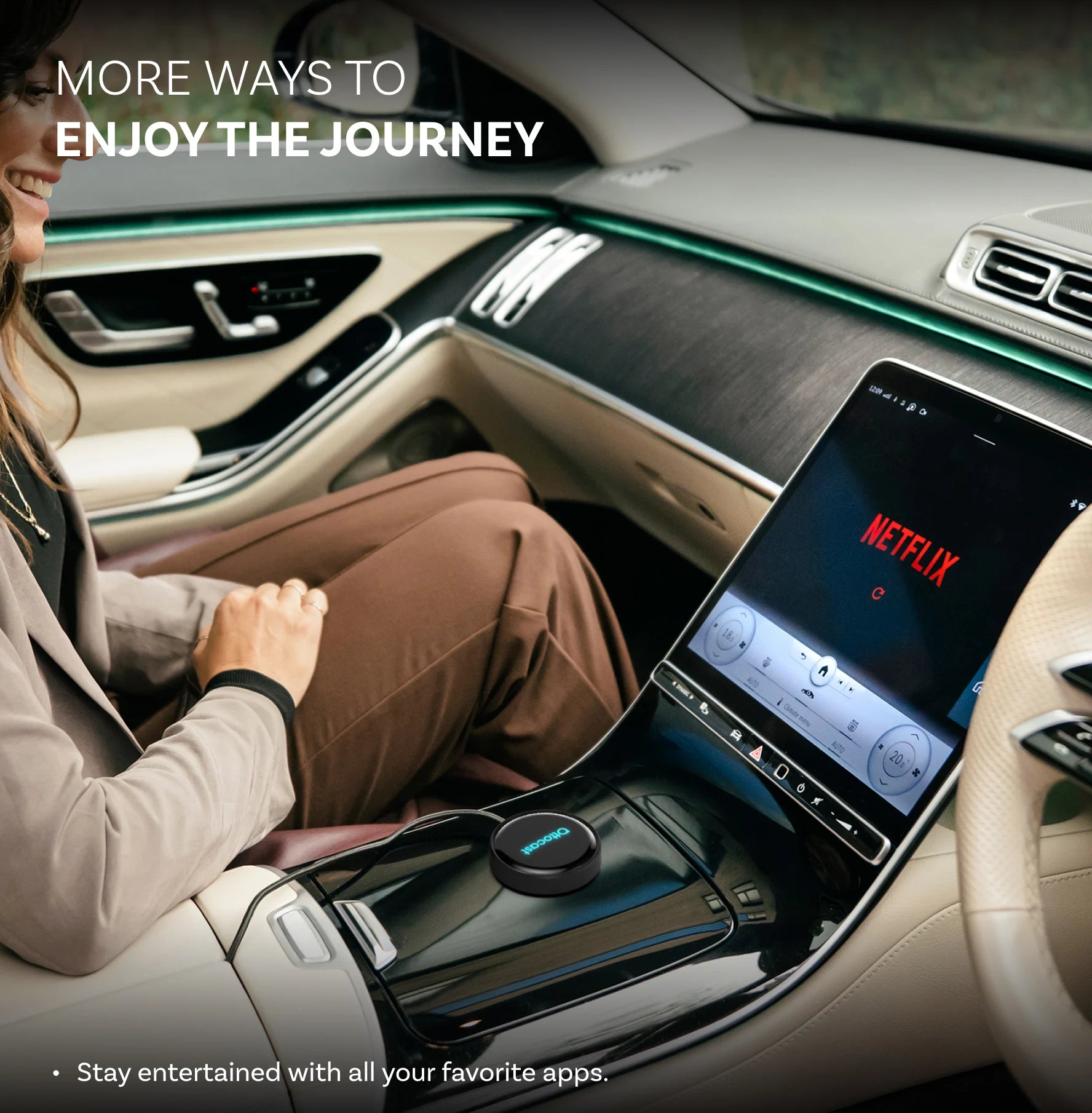 Adattatore Wireless CarPlay per Auto Cabin Care