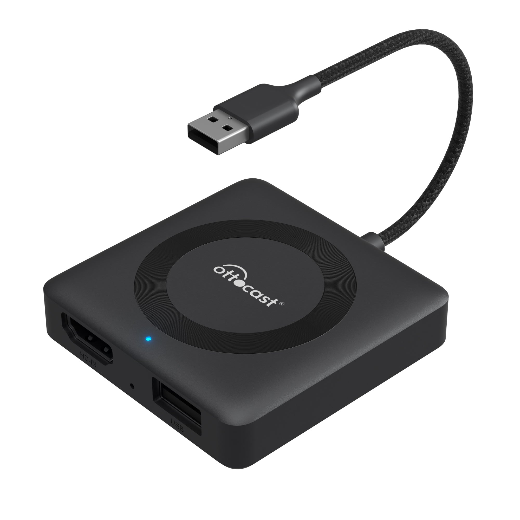 OTTOCAST® Car TV Mate Pro | Fire TV Sticks + Bildschirmspiegelung + Kabelloses CarPlay & Android Auto