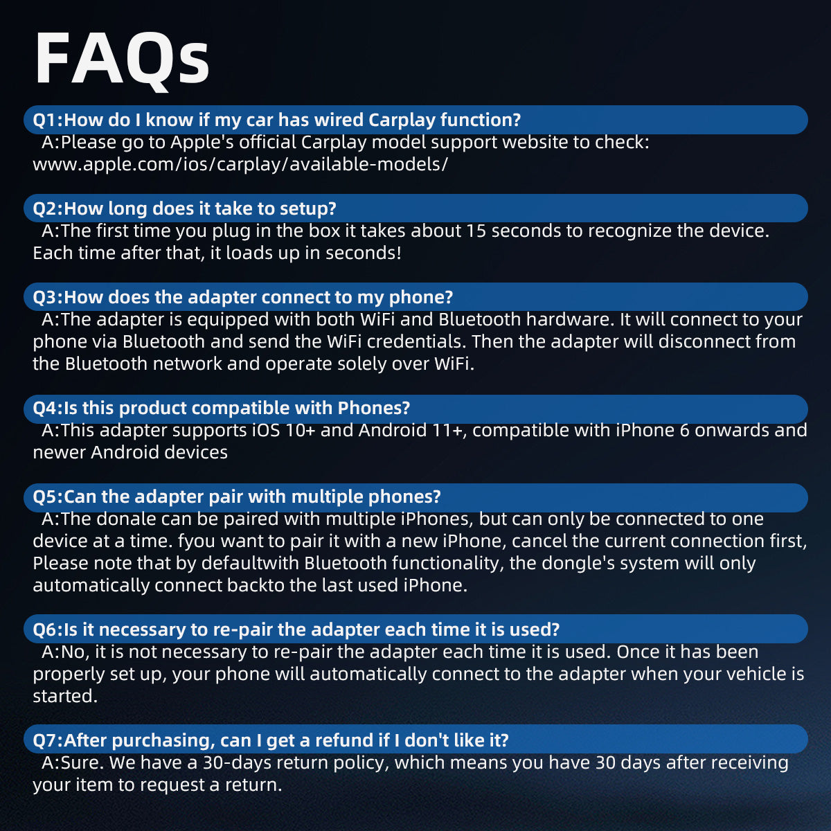 (🎉Early Bird Sale 40% OFF)-Plav2Video Ultra Wireless Carplay/Android Auto All-in-1 Adapter