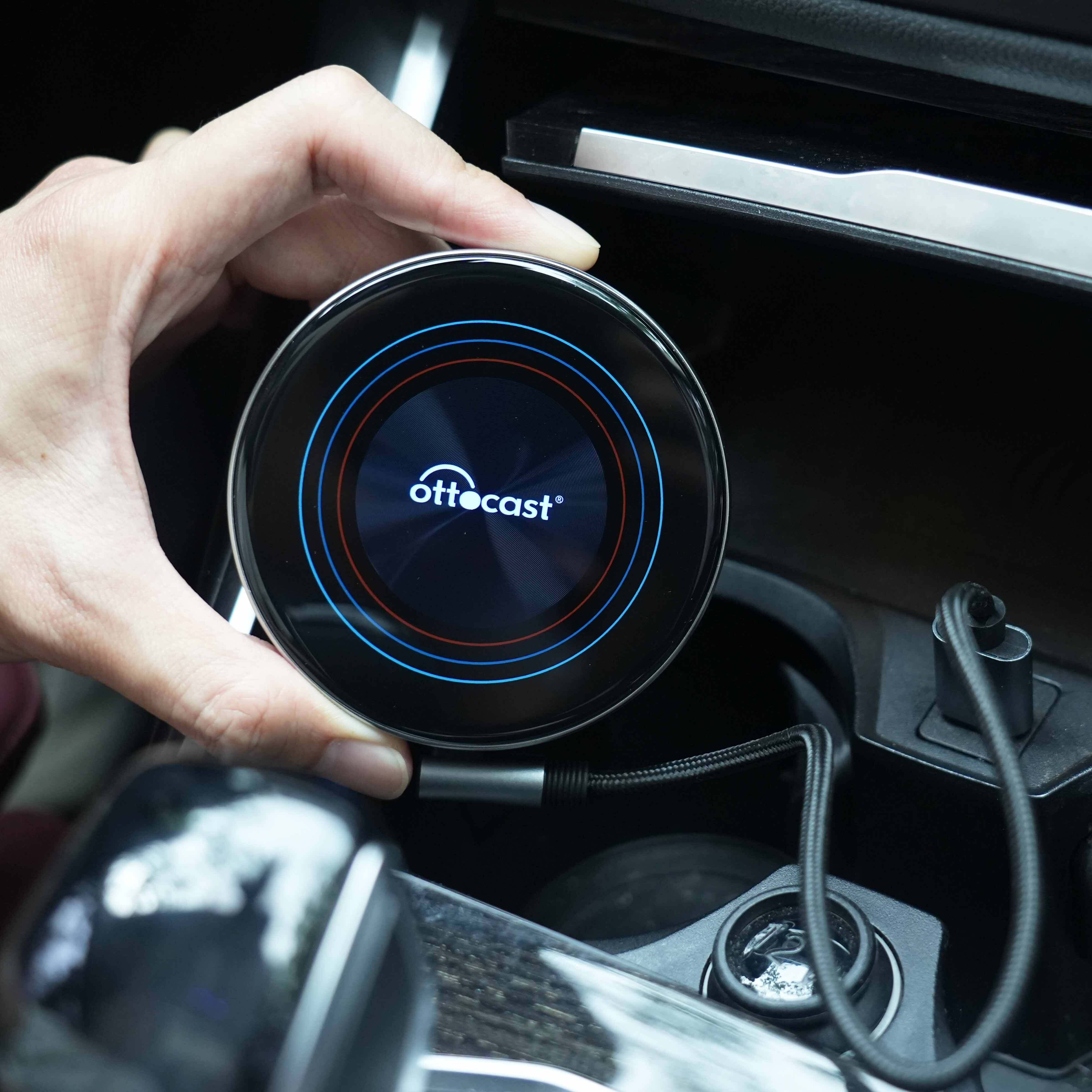 OTTOCAST® I3 BMW AI Box | Netflix,Hulu,App Store + Wireless CarPlay&Wireless Android Auto