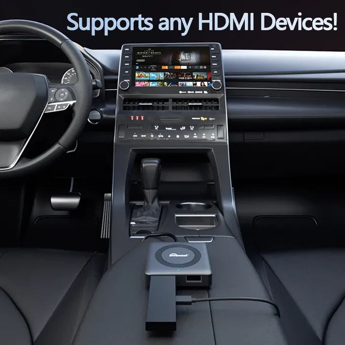 OTTOCAST® Car TV Mate Pro | Fire TV Sticks + Screen Mirroring+Wireless CarPlay & Android Auto