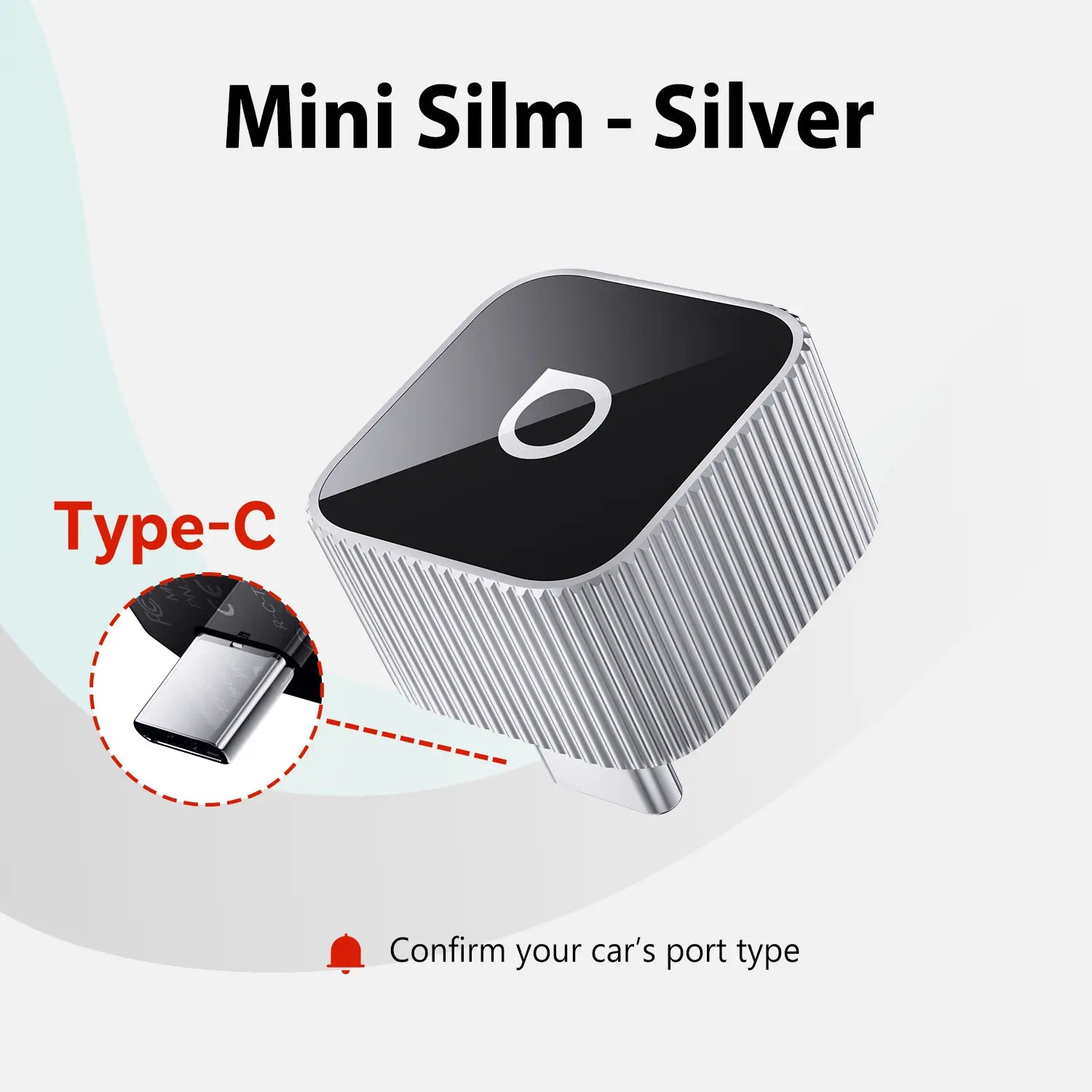 OTTOCAST® Mini 3.0 Ultra Cube | trådløs CarPlay Android Auto 2 i 1-adapter