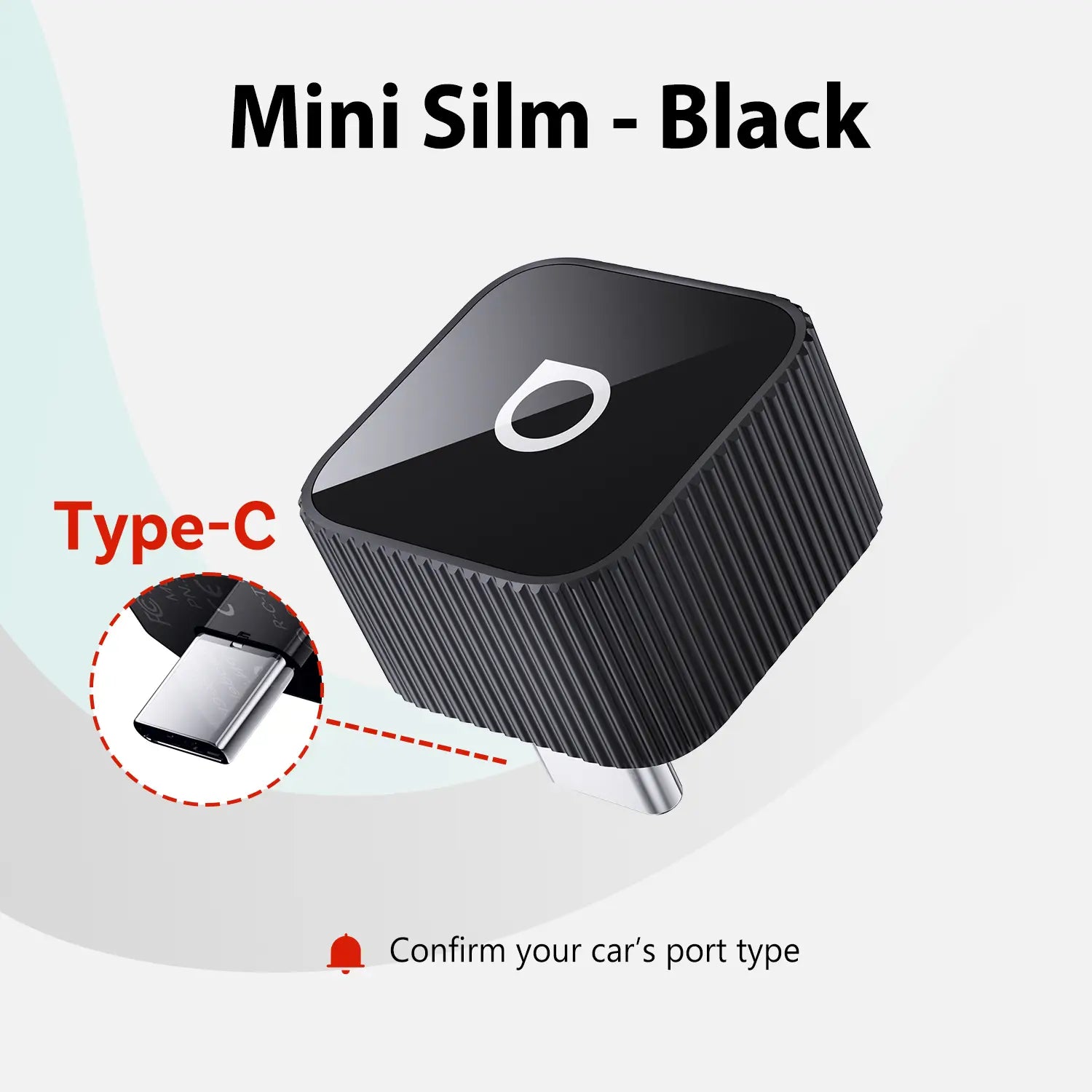 OTTOCAST® Mini 3.0 Ultra Cube | trådløs CarPlay Android Auto 2 i 1-adapter