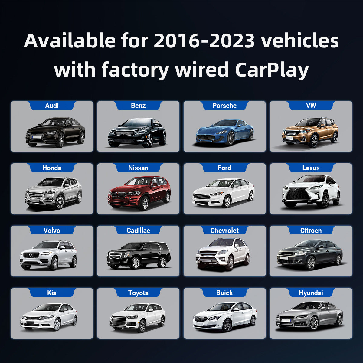 OTTOCAST® Play2Video Pro | Netflix, YouTube, Prime Video & Wireless CarPlay Android Auto