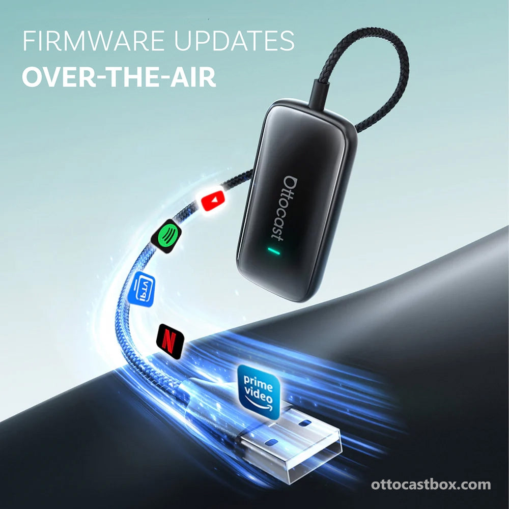 2026 New Release Plav2Video Ultra | Wireless CarPlay & Android Auto All-in-1 Adapter with App Hub