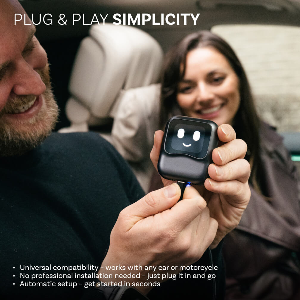 OTTOCAST® NanoAi | AI Conversation + App Store + 1.83-inch Display + Wireless CarPlay and Android Auto