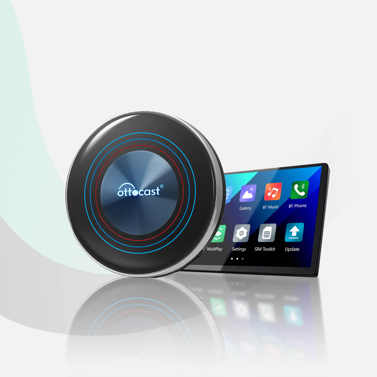 OTTOCAST® I3 BMW KI Box | Netflix, Hulu, App Store + Kabelloses CarPlay & Kabelloses Android Auto