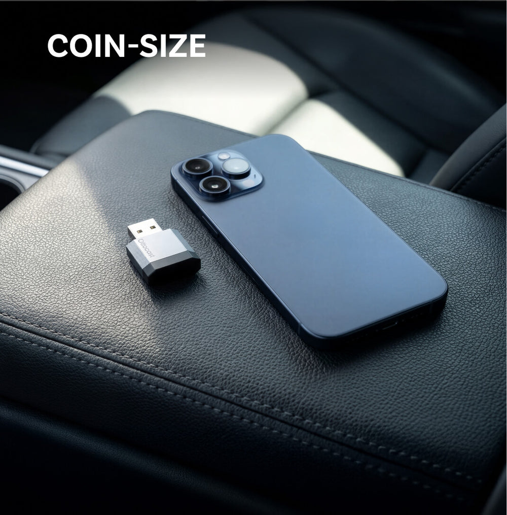 OTTOCAST® Mini NOVA Adaptateur CarPlay/Android Auto sans fil