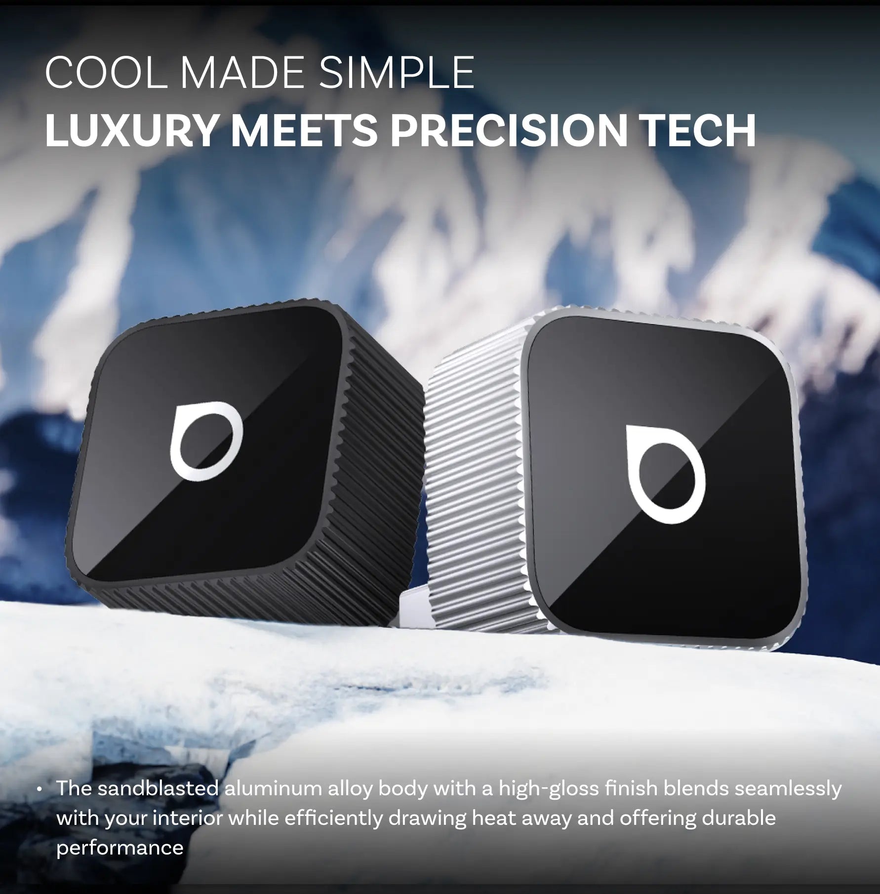 OTTOCAST® Mini 3.0 Ultra Cube | trådløs CarPlay Android Auto 2 i 1-adapter