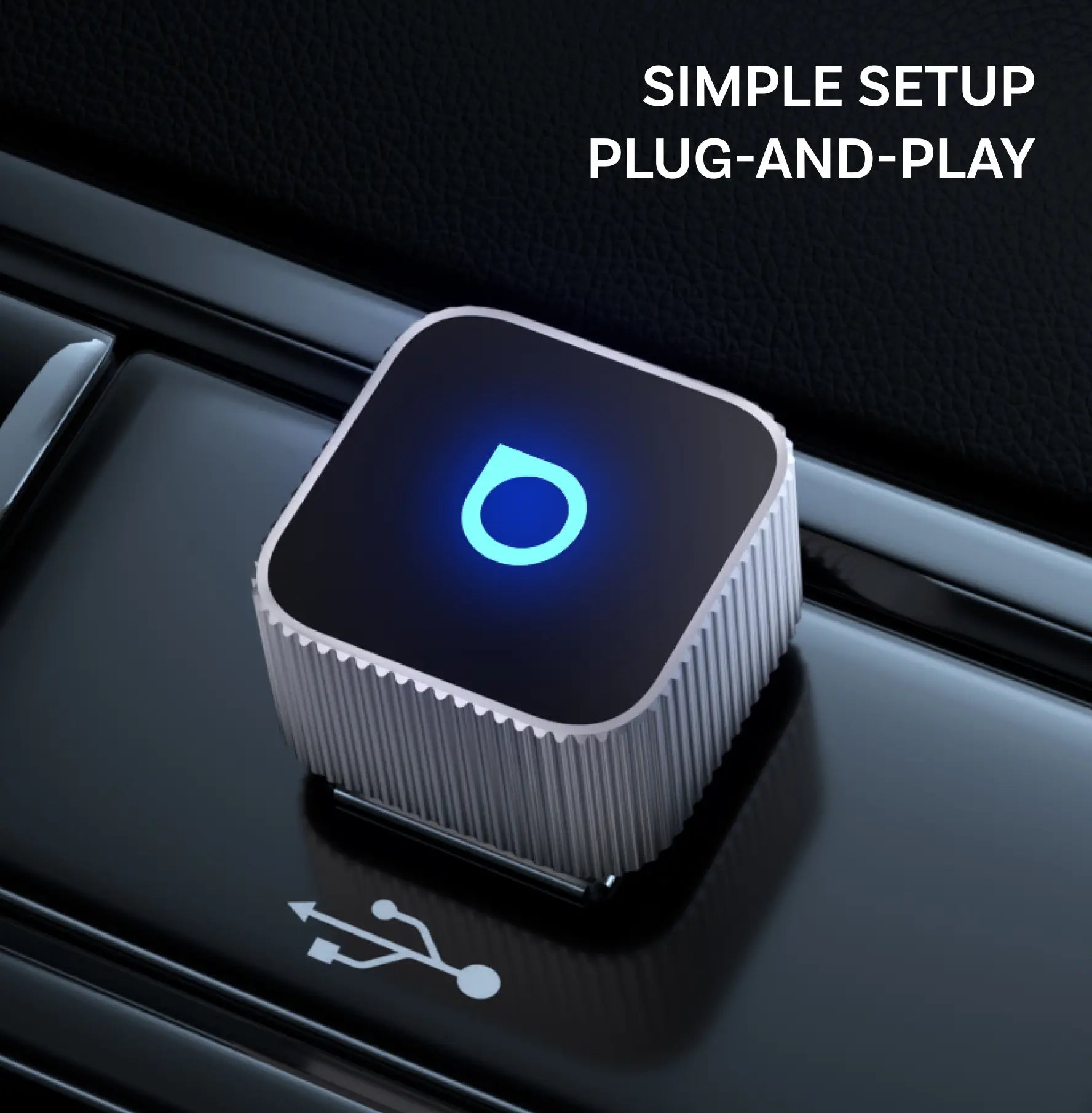 OTTOCAST® Mini 3.0 Ultra Slim wireless CarPlay Android Auto 2 in 1 Adapter