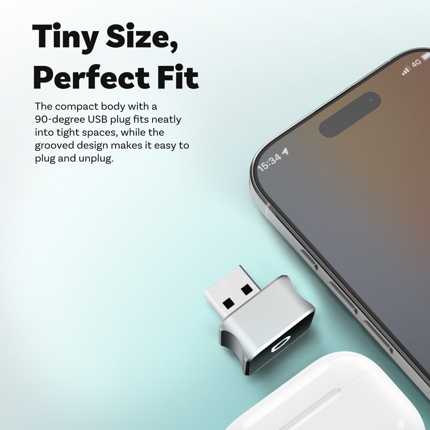 Ottocast Mini 3.0 Ultra Cube Adaptador Wireless CarPlay Android Auto