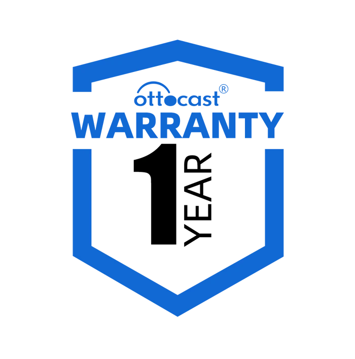 OTTOCAST® + 1 Jahr erweiterte Garantie