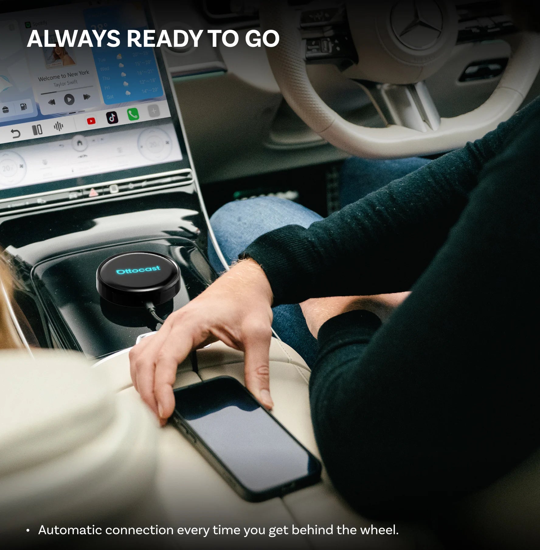 Cabin Care kabelloser CarPlay-Adapter