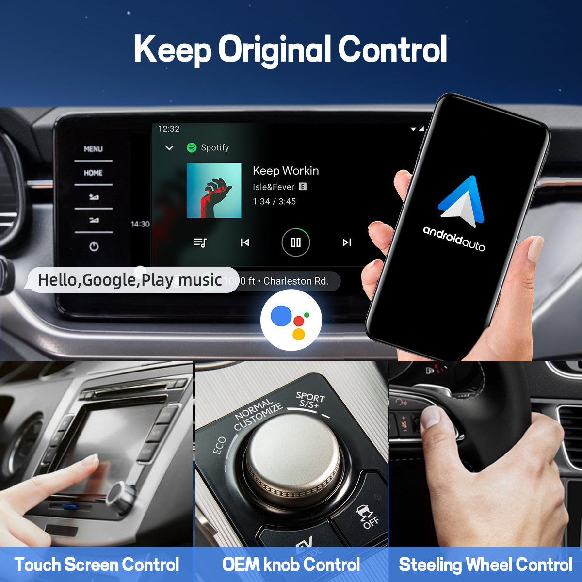 A2Air Pro Wireless Android Auto Adapter