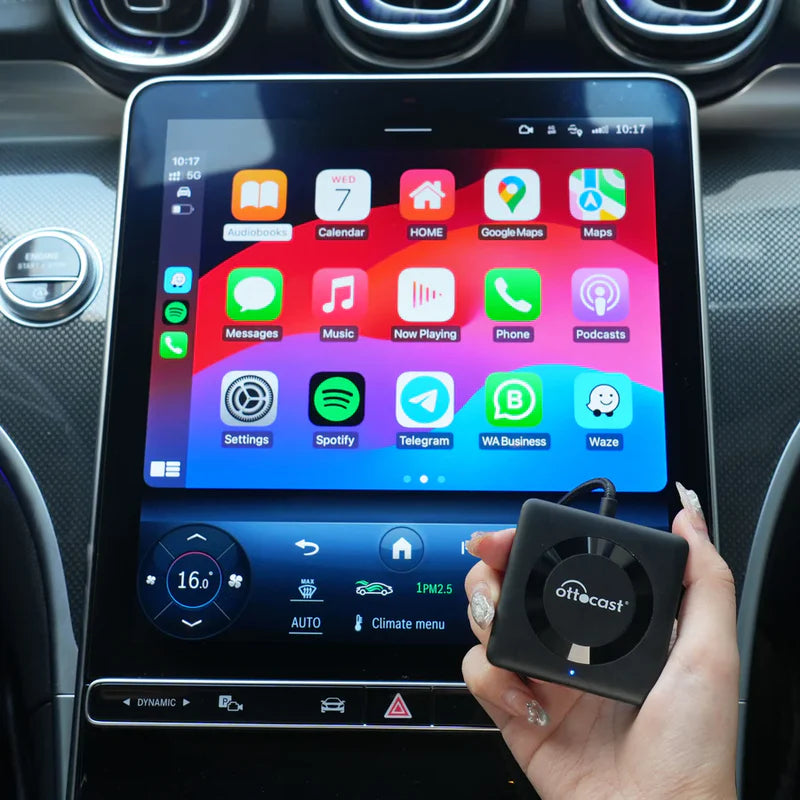 3 in 1 Wireless CarPlay & Android Auto With HDMI Multimedia Car TV Mate Adapter