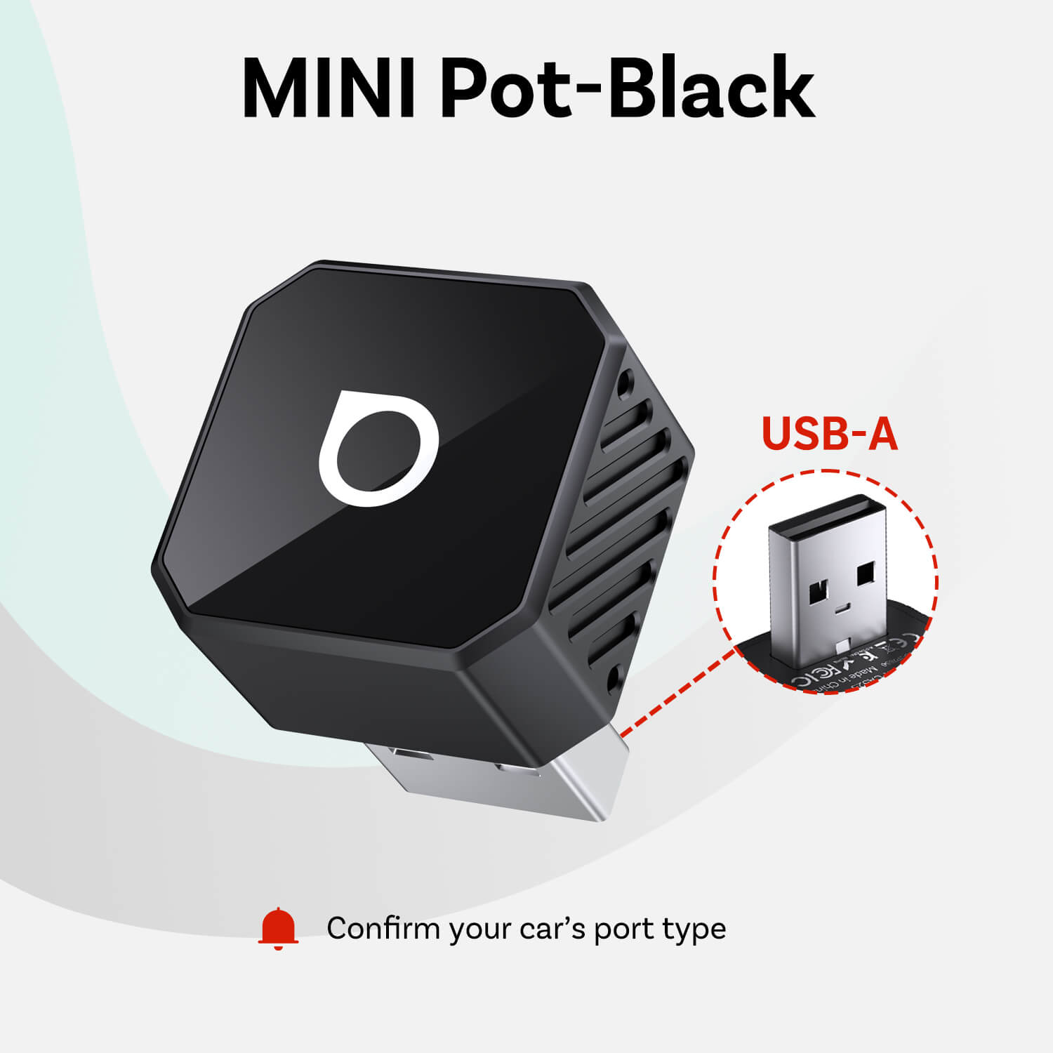OTTOCAST® Mini 3.0 Ultra Slim wireless CarPlay Android Auto 2 in 1 Adapter