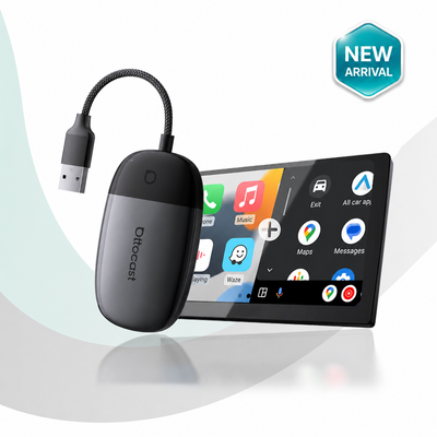 Ottocast® Play2Video X Wireless CarPlay/Android Auto All-in-1 Adapter