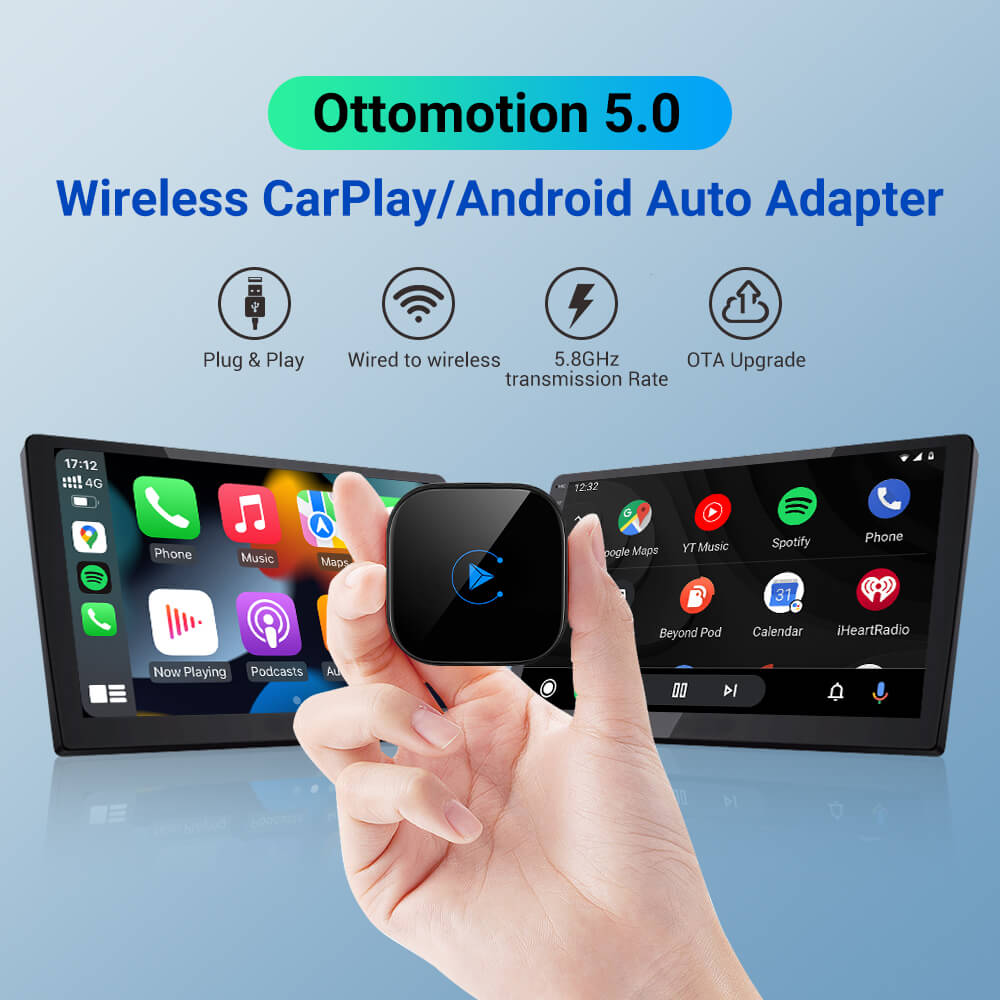 🔥Special Offer 45% OFF🔥The Smart Car Link Wireless CarPlay/Android Auto 2 in 1 Adapter