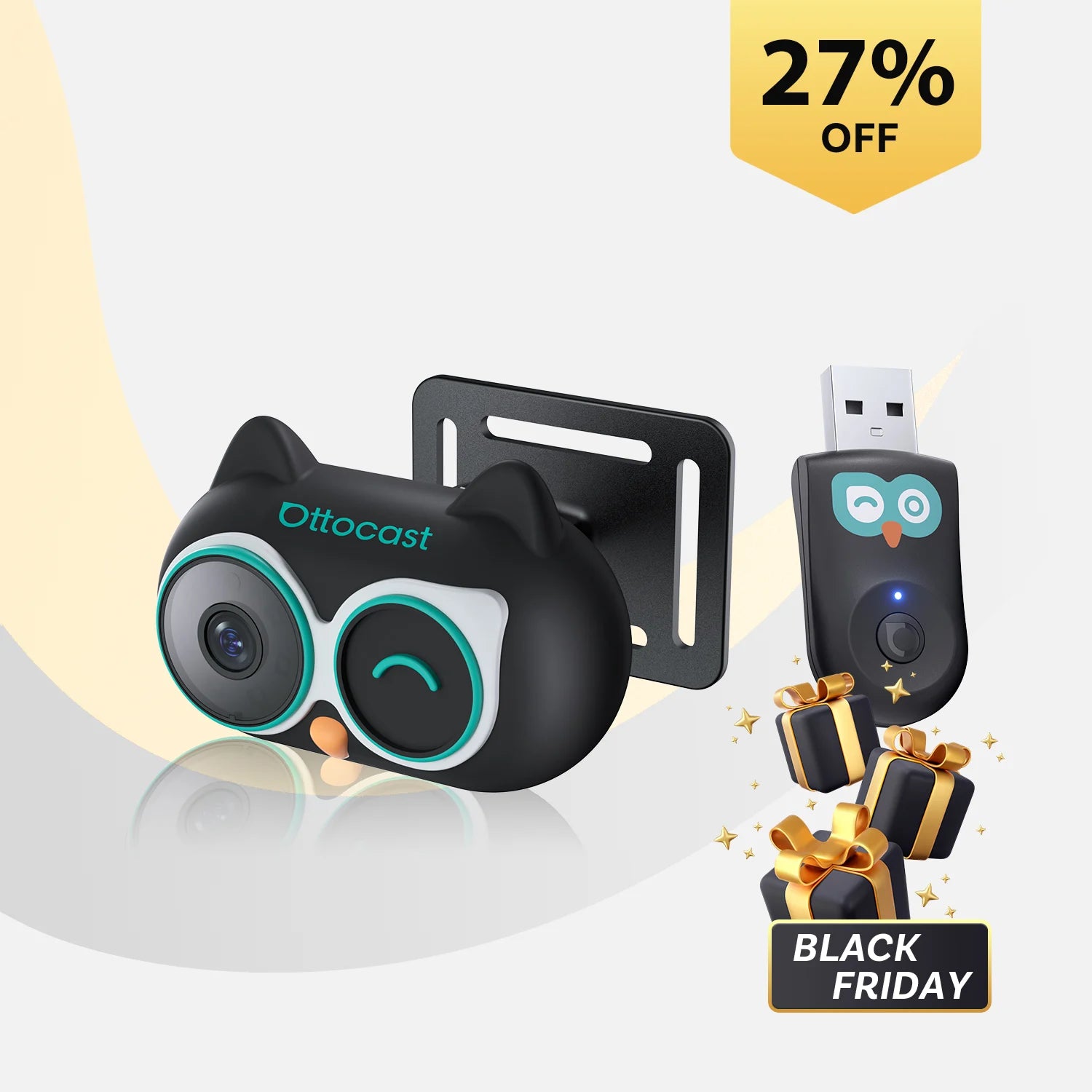 OTTOCAST® Cabin Care Wireless CarPlay Adapter