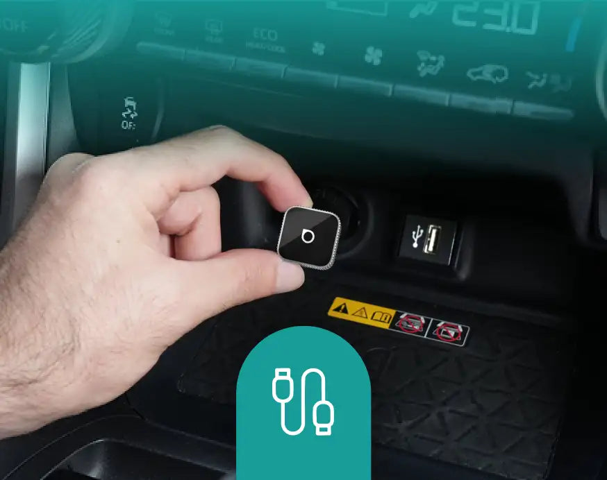 <h4>Plug into USB port</h4>