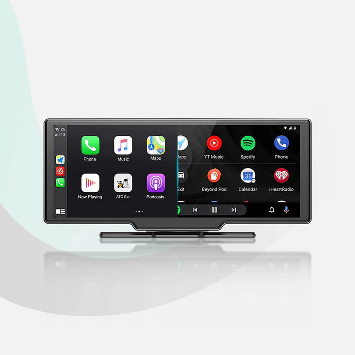 OTTOCAST® Portable 10" Apple CarPlay & Android Auto Car Display Screen
