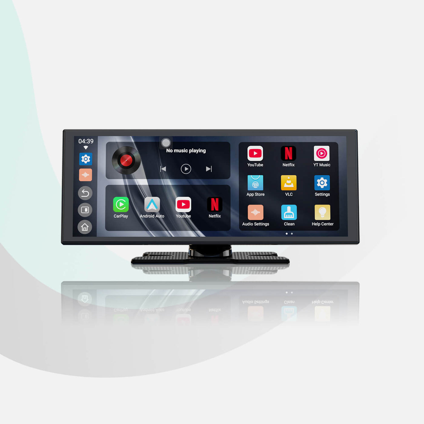 Schermo portatile da 10" per auto con Apple CarPlay e Android Auto